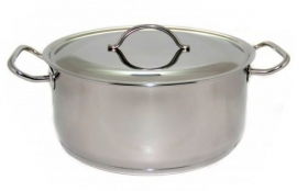 Кастрюля 12 л цельнотянутая с ТРС-3