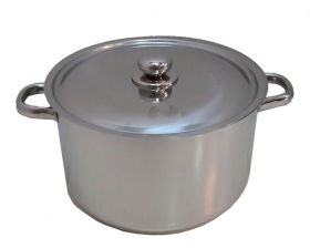 Кастрюля 9 л цельнотянутая с ТРС-3